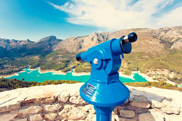 Viewpoint in Guadalest, Spain