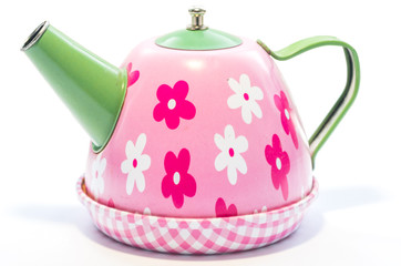 Pink teapot