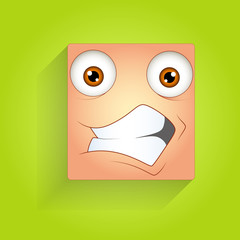 Cheerful Smiley Face Expression