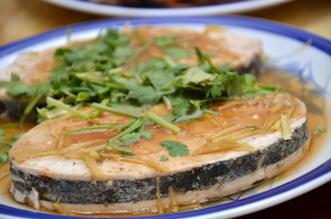 Mock fish made for vegetarian