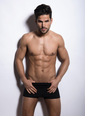 Fototapeta premium handsome young bodybuilder