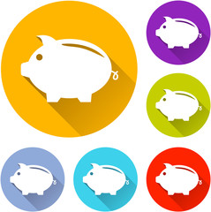 piggy icons