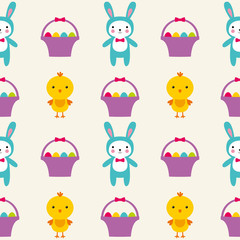 Seamless Easter pattern