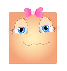 Smile Girl Face Expression