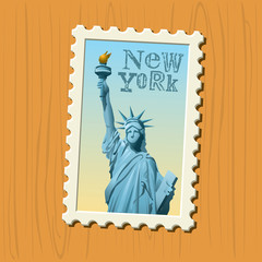 Statue of Liberty stamp