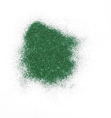 grüner Glitter