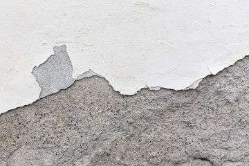 Wheathered cracked wall