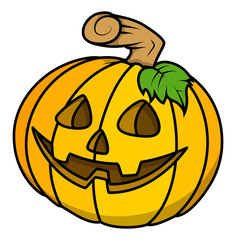 Sweet Pumpkin Vector for Halloween