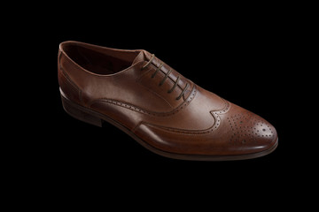 Brown Classic Male Shoe