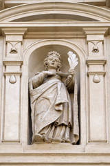 Fototapeta na wymiar St Catherine of Alexandria, St. Catherine church, Graz, Austria