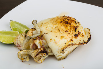Grilled cuttlefish