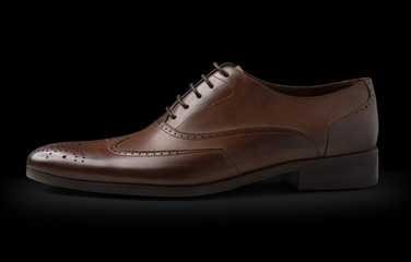 Fashion Classic Male Shoe on Black