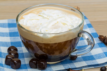 Coffee with cream