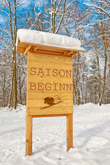 Saisonbeginn im Wintersport