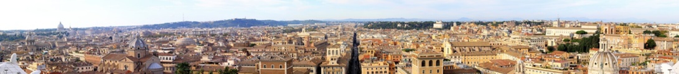 Naklejka premium rome panorama