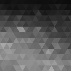 Obraz premium Abstract triangular background. Vector illustration