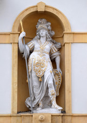 Minerva, Roman goddess of wisdom, arts, trade, and strategy