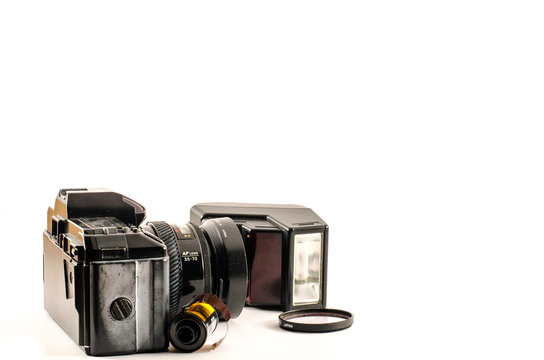 Analogic reflex camera