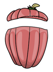 Jack-o'-lantern - Halloween Vector Illustration