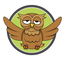 Owl Vector Illustration
