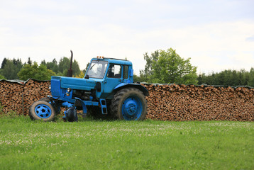 Obraz premium alter Traktor