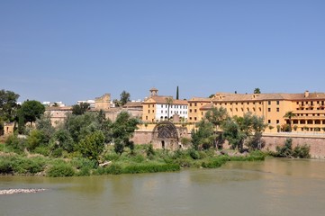 Fototapeta na wymiar Guadalquivir river in Córdoba