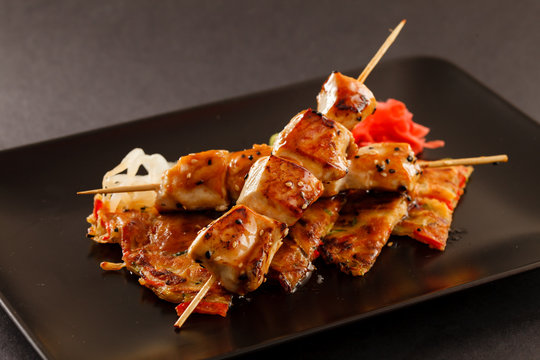 Grilled Chicken Skewers