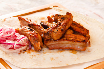 grilled ribs