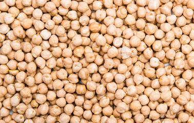 Chick Peas (macro shot)