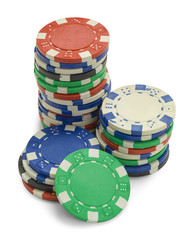 Poker Chips Stack