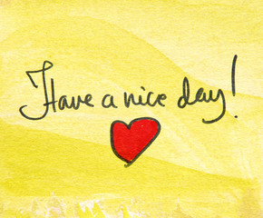 have a nice day