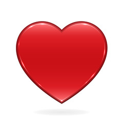 Red Shiny Heart