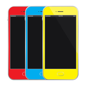 Colored Mobile Phones