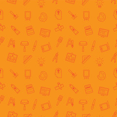 Art seamless pattern