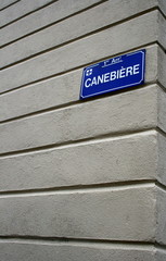 canebiere, canebi&egrave;re, marseille, panneau