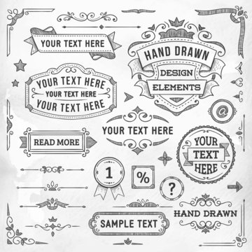 Hand Drawn Design Elements