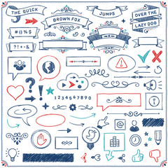 Hand Drawn Design Elements