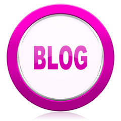 blog violet icon