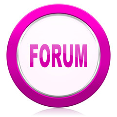 forum violet icon