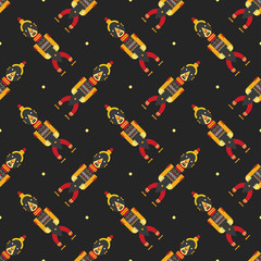 African figure pattern