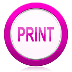 print violet icon