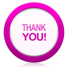 thank you violet icon