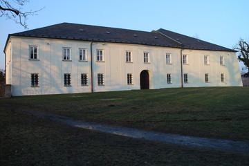 Fototapeta na wymiar Castle Hradec nad Moravicí, Czech republic