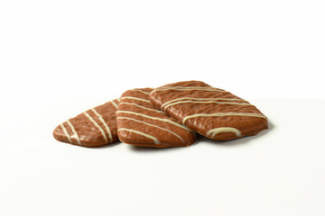 Belgian chocolate butter biscuits