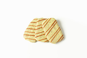 Belgian chocolate butter biscuits