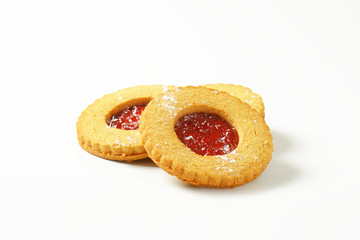 Linzer cookies