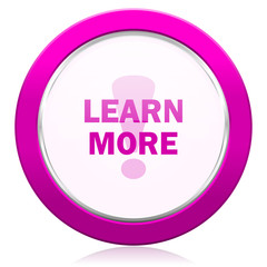 learn more violet icon