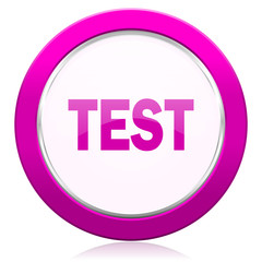 test violet icon
