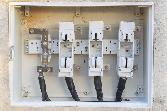 Caja de conexiones el&eacute;ctricas.