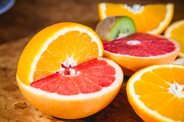 Fruit salad, sliced fruit